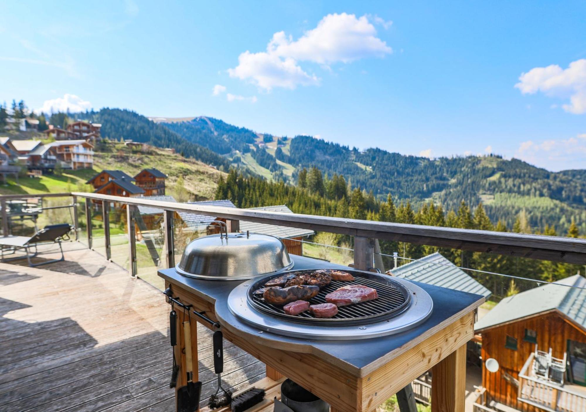 1A Chalet "Wolke" Wandern, Grillen, Wellness Im Traumhaus Wolfsberg Dış mekan fotoğraf