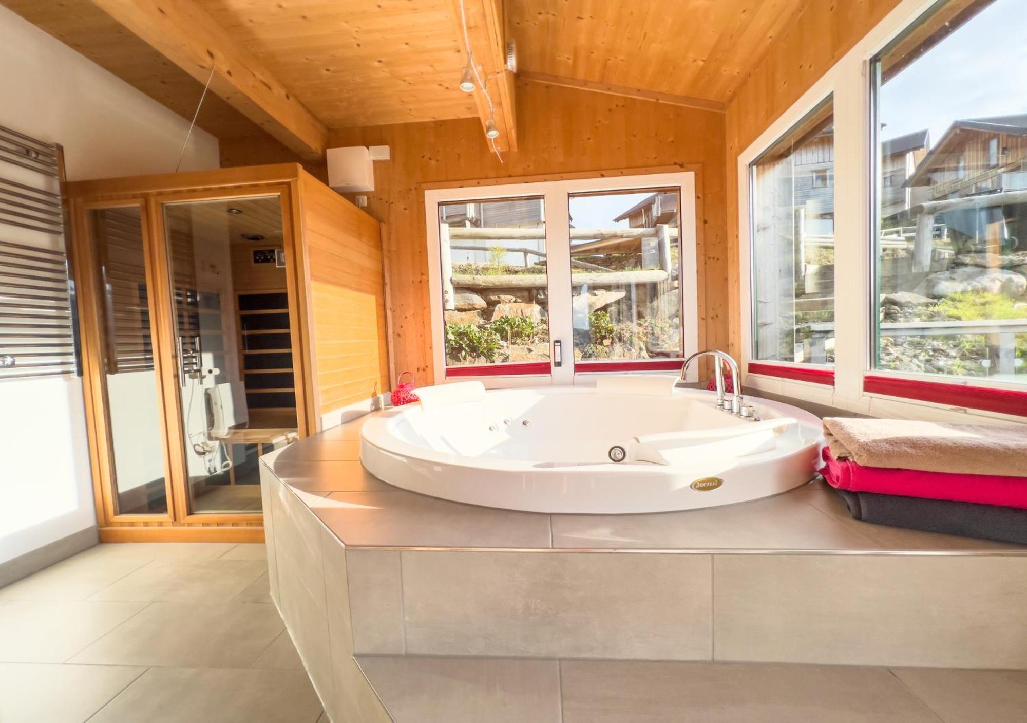 1A Chalet "Wolke" Wandern, Grillen, Wellness Im Traumhaus Wolfsberg Dış mekan fotoğraf
