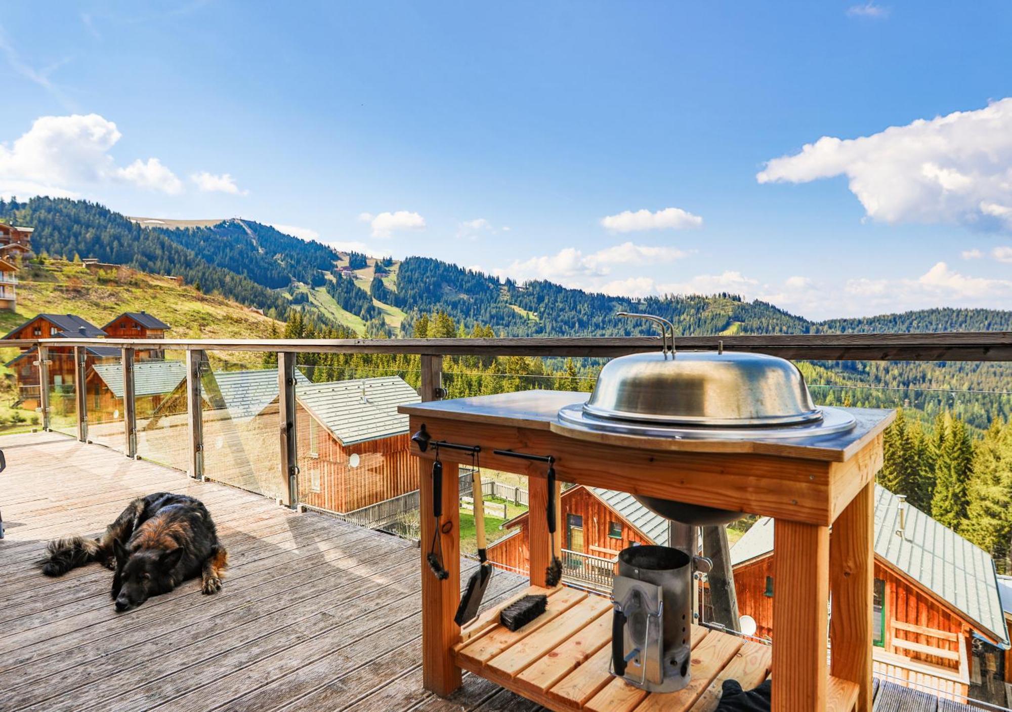1A Chalet "Wolke" Wandern, Grillen, Wellness Im Traumhaus Wolfsberg Dış mekan fotoğraf