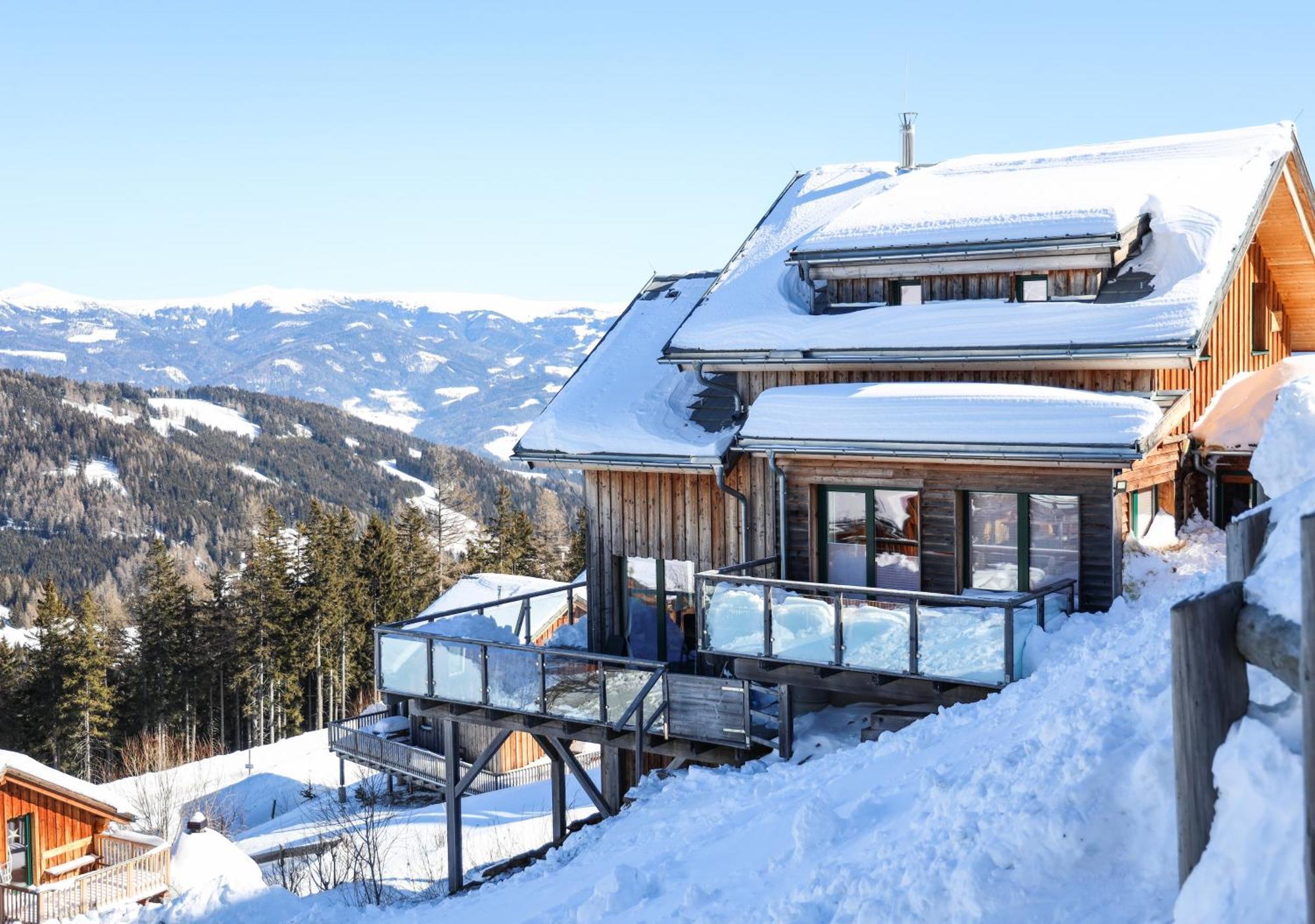 1A Chalet "Wolke" Wandern, Grillen, Wellness Im Traumhaus Wolfsberg Dış mekan fotoğraf