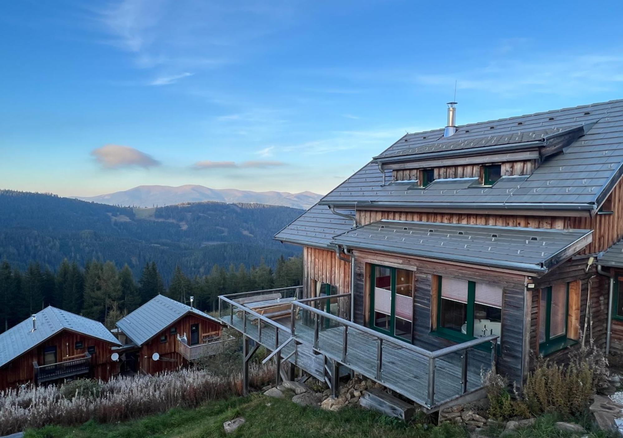 1A Chalet "Wolke" Wandern, Grillen, Wellness Im Traumhaus Wolfsberg Dış mekan fotoğraf