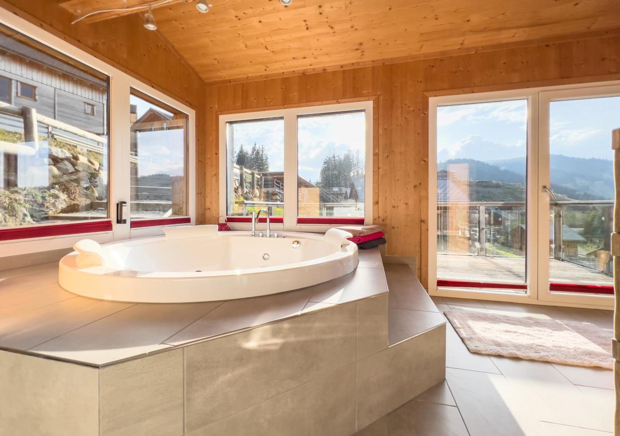 1A Chalet "Wolke" Wandern, Grillen, Wellness Im Traumhaus Wolfsberg Dış mekan fotoğraf